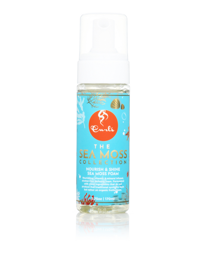 Curls Nourish & Shine Sea Moss Foam 5.75oz