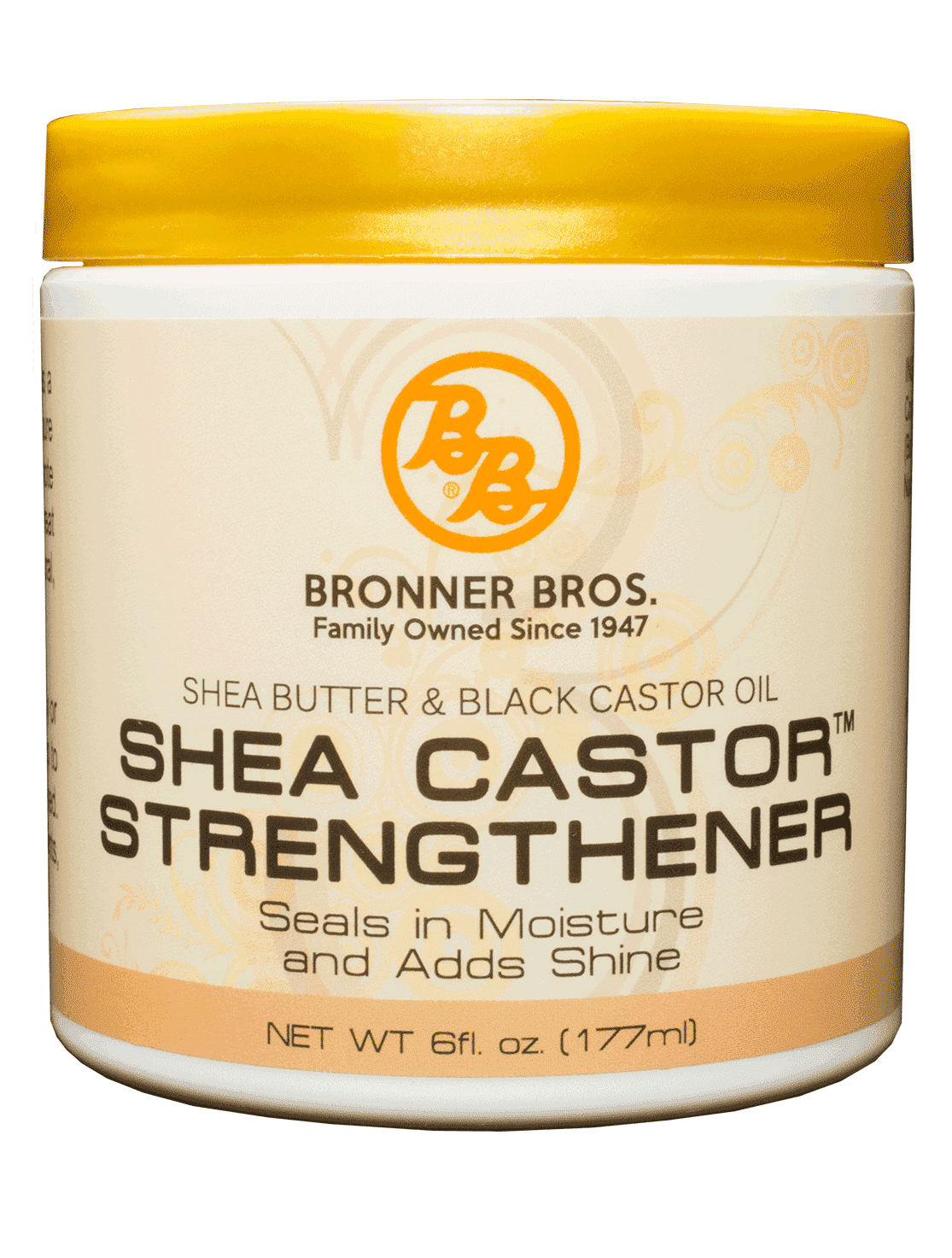 Bronner Brothers Shea Butter & Black Castor Oil Shea Castor Strengthener - Beautiful Black Hair
