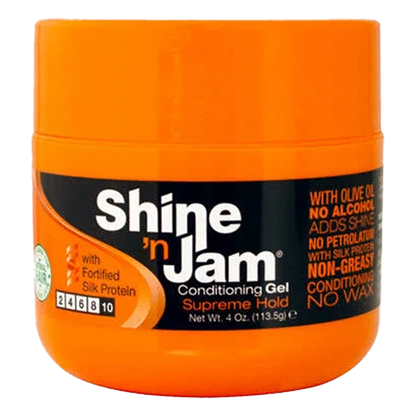 Shine 'n Jam Conditioning Gel - Supreme Hold 4oz