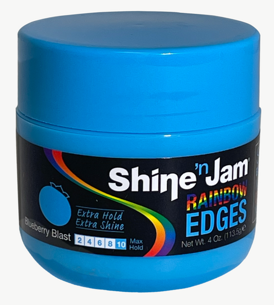 Shine n' Jam Rainbow Edges Extra Hold - Blueberry Blast