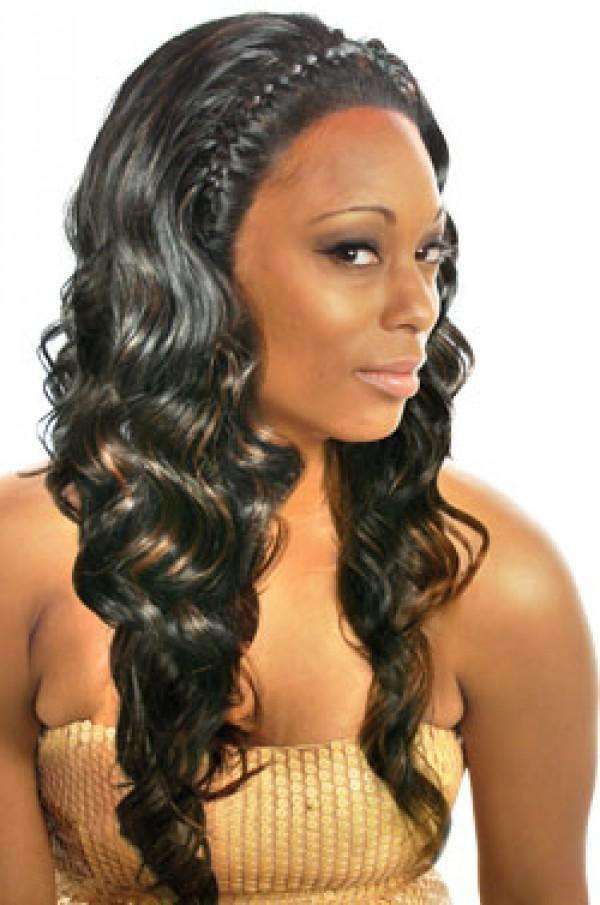 Magic Gold Synthetic Lace Front Wig Shirley - Beautiful Black Hair