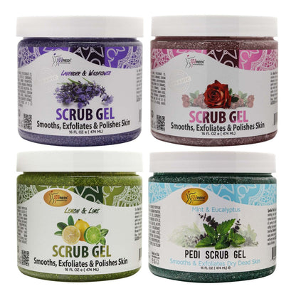 Spa Redi Pedi Scrub Gels