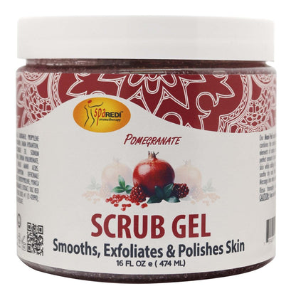 Spa Redi Pedi Scrub Gel - Pomegranate