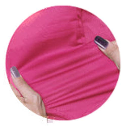 Touch Down Spandex Edge Scarf - Hot Pink