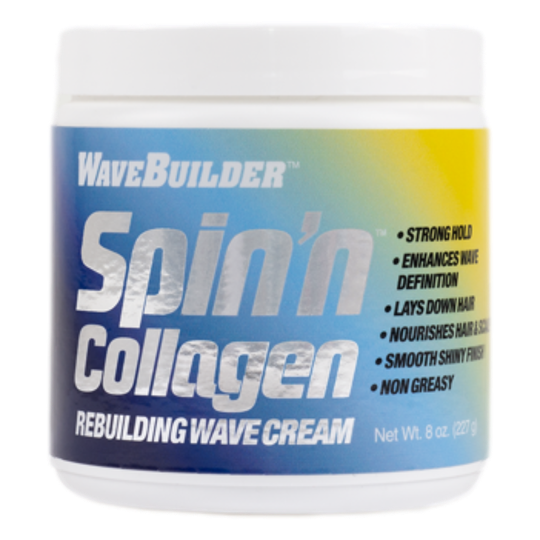 WaveBuilder Spin'n Collagen Wave Cream - Beautiful Black Hair