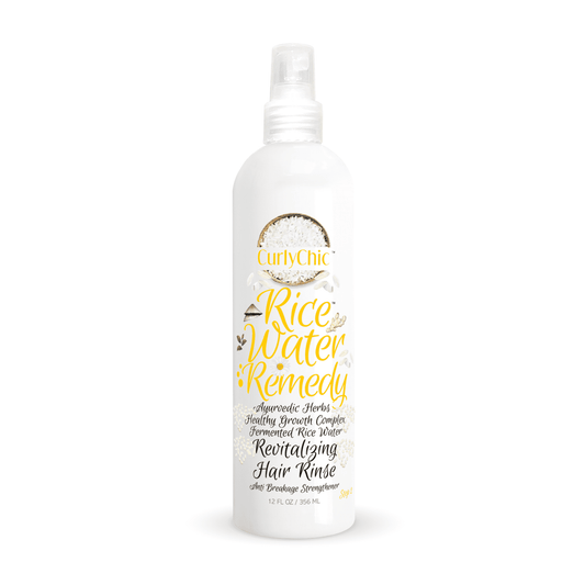 Curly Chic Rice Water Remedy Revitalizing Rinse - Beautiful Black Hair