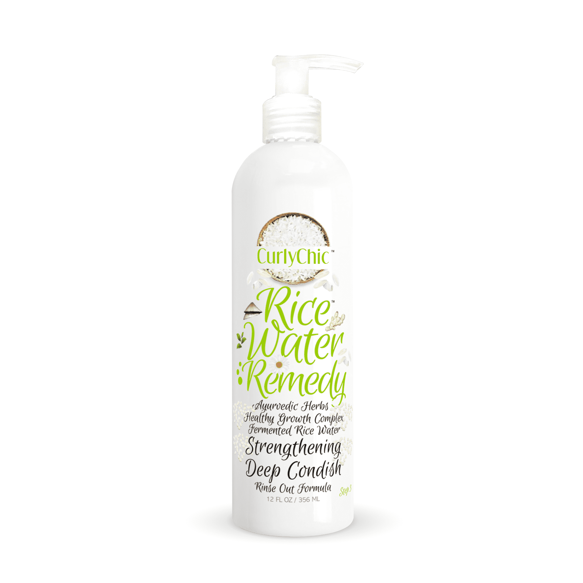 Curly Rice Curly Chic Rice Water Remedy Strengthening Deep Condish – Beautiful ...