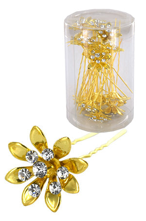 Magic Gold Fashion Hair Pins #6752 Gold