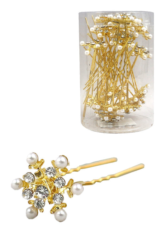 Magic Gold Fashion Hair Pins #7660 Gold