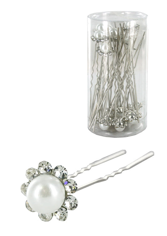 Magic Gold Fashion Hair Pins #7663 Silver