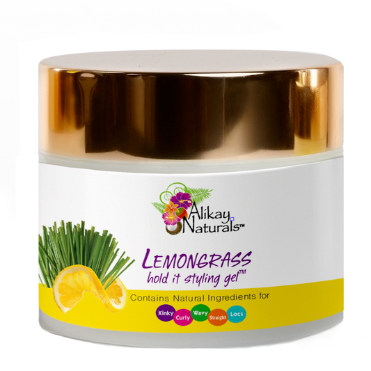 Alikay Lemongrass Hold it Styling Gel 8oz - Beautiful Black Hair