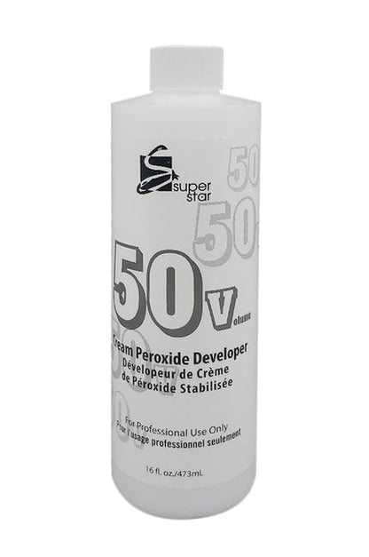 Super Star Cream Peroxide Developer - Volume 50 16oz