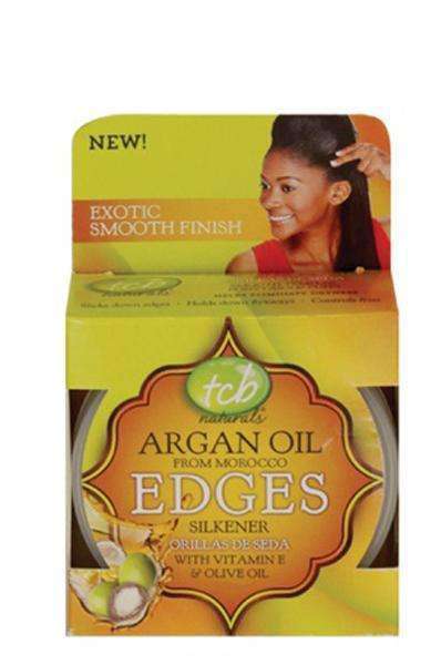 TCB Naturals Argan Oil Edges Silkener - Beautiful Black Hair