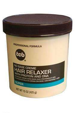 TCB No Base Creme Relaxer 15oz - Super - Beautiful Black Hair