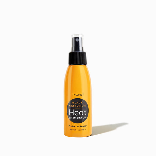 NK Tyche Black Castor Oil Heat Protector 4oz