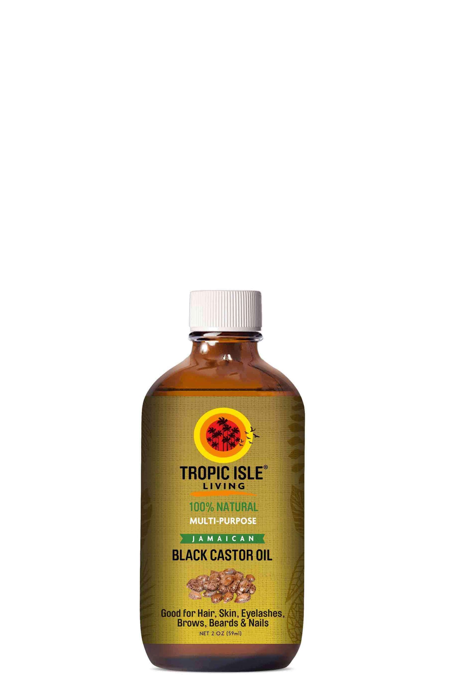Tropic Isle Living Jamaican Black Castor Oil 2oz - Beautiful Black Hair