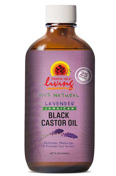 Tropic Isle Living Jamaican Black Castor Oil - Lavender 8oz - Beautiful Black Hair