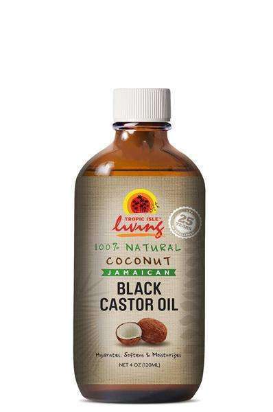 Tropic Isle Living Jamaican Black Castor Oil - Coconut - Beautiful Black Hair