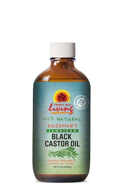 Tropic Isle Living Jamaican Black Castor Oil - Rosemary - Beautiful Black Hair
