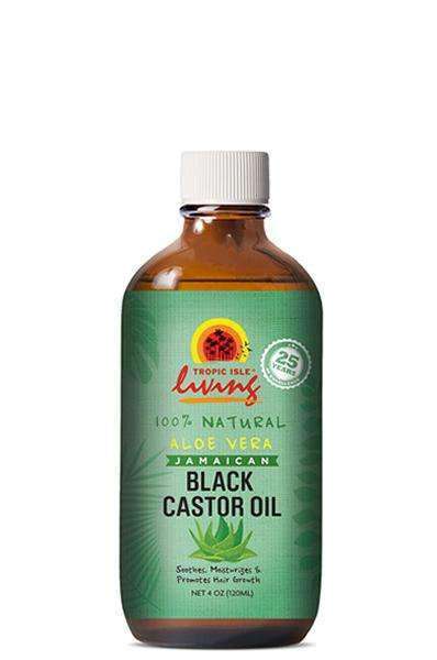 Tropic Isle Living Jamaican Black Castor Oil - Aloe Vera - Beautiful Black Hair