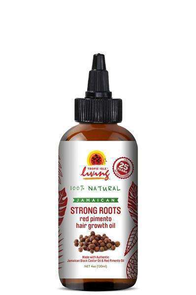 Tropic Isle Living Strong Roots Red Pimento Hair Growth Oil - Beautiful Black Hair