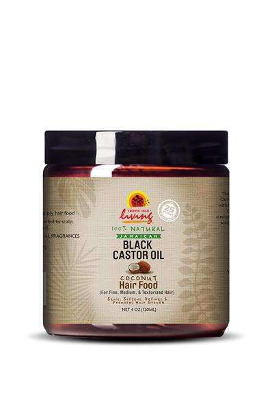 Tropic Isle Living Jamaican Black Castor Oil Hair Food - Coconut - Beautiful Black Hair