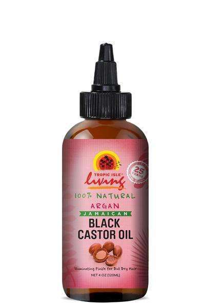 Tropic Isle Living Jamaican Black Castor Oil - Argan Oil - Beautiful Black Hair