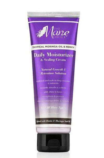 The Mane Choice Tropical Moringa Oil & Honey Daily Moisturizer & Sealing Cream - Beautiful Black Hair