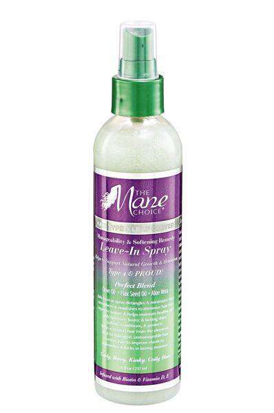 The Mane Choice 4 Leaf Clover Manageability & Softening Remedy Leave-In Spray - Beautiful Black Hair