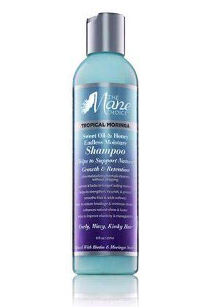 The Mane Choice Tropical Moringa Sweet Oil & Honey Endless Moisture Shampoo - Beautiful Black Hair