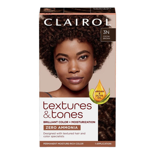 Clairol Textures & Tones Hair Color - 3N Cocoa Brown