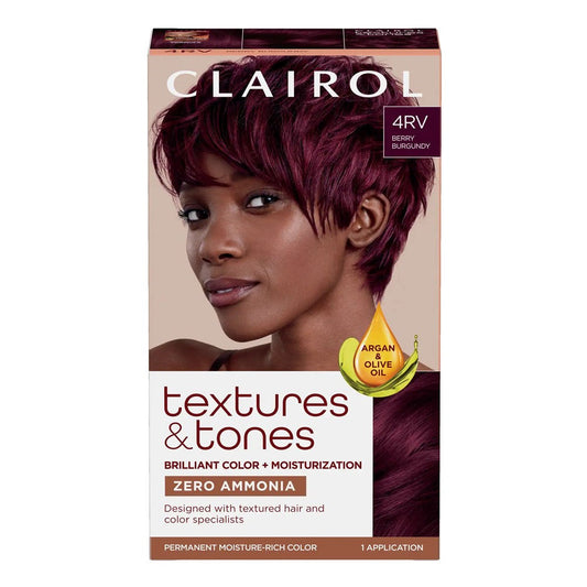 Clairol Textures & Tones Hair Color - 4RV Blazing Burgundy