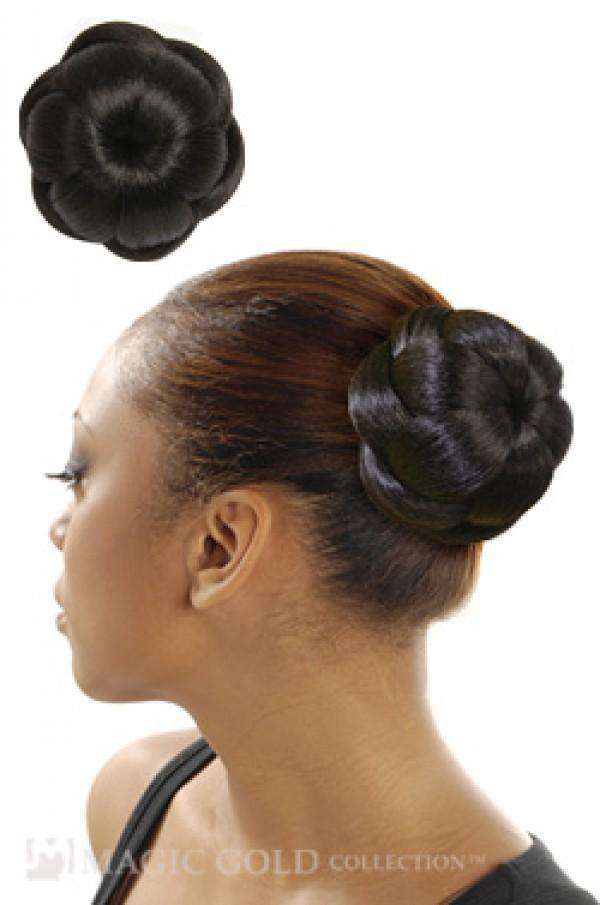 Magic Gold Drawstring Bun Topaz - Beautiful Black Hair
