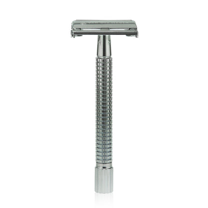 Van Der Hagen Traditional Long Handle 110mm Safety Razor - Chrome