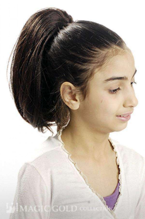 Magic Gold Kids Ponytail Train - Beautiful Black Hair