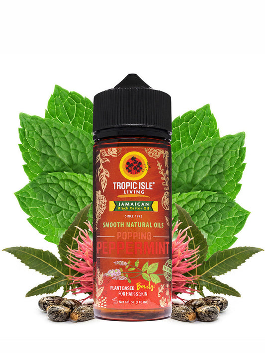 Tropic Isle Living Smooth Natural Oils - Popping Peppermint