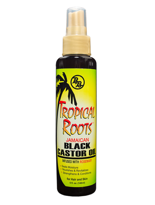 Bronner Brothers Tropical Roots Jamaican Black Castor Oil - Beautiful Black Hair