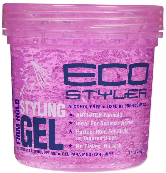 Eco Style Curl & Wave Styling Gel 16oz - Beautiful Black Hair
