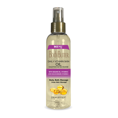 BioCare BodyButter Daily Vitamin Skin Body Oil w/ Sesame Oil & Vitamin E