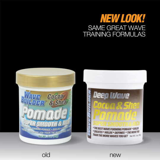 WaveBuilder Cocoa & Shea Super Smooth & Rich Pomade