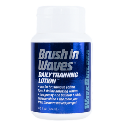 WaveBuilder Brush In Waves Daily Training Lotion - Beautiful Black Hair
