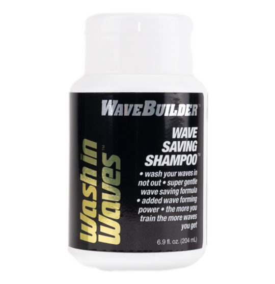 WaveBuilder Wash In Waves - Wave Saving Shampoo - Beautiful Black Hair
