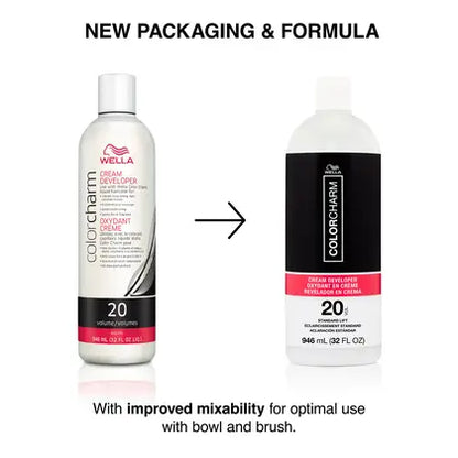 Wella Color Charm Creme Developer - 20 Volume