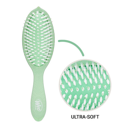 Wet Brush Go Green Treatment & Shine Brush - Tea Tree Oil Infused