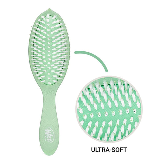 Wet Brush Go Green Treatment & Shine Brush - Tea Tree Oil Infused