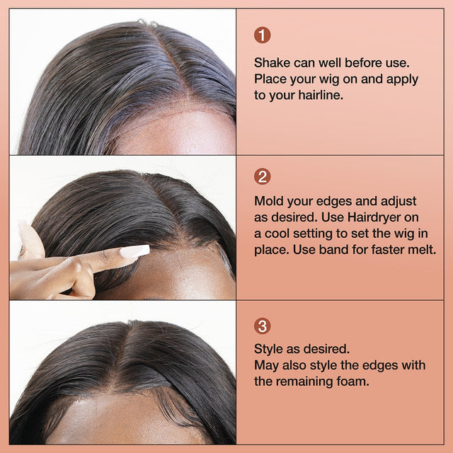 EBIN Wonder Lace Bond Glueless Lace Melt Mousse