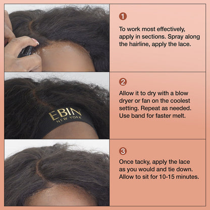 EBIN Wonder Lace Bond Glueless Lace Melt Spray