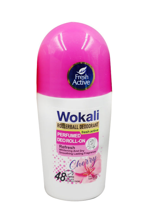 Wokali Perfumed Rollerball Deodorant - Cherry