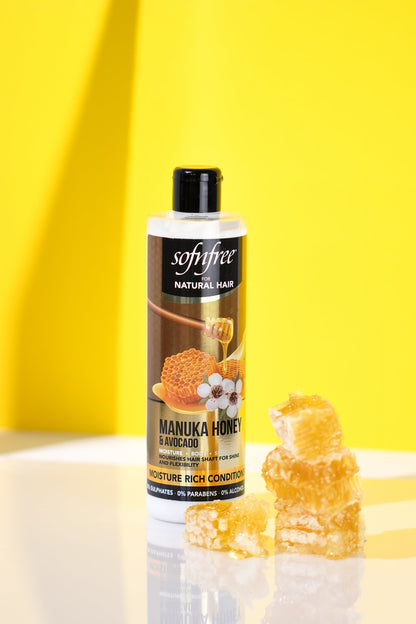 Sofn'free For Natural Manuka Honey & Avocado Moisture Rich Conditioner