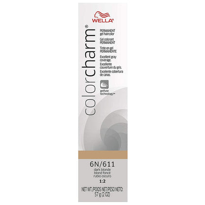Wella Color Charm Gel Permanent Hair Color - 6N/611 Dark Blonde